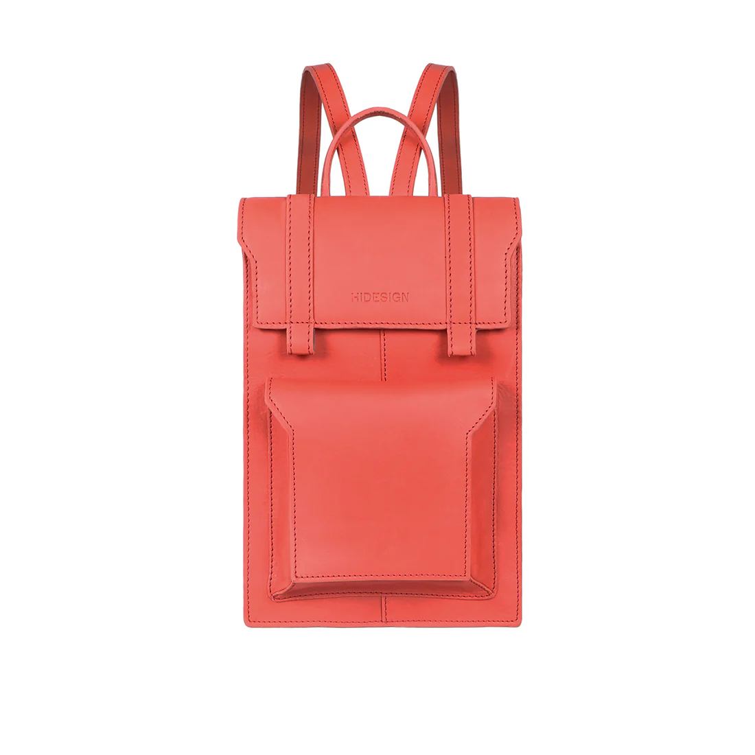 Creation - 02 Red Leather Backpack - Image 2