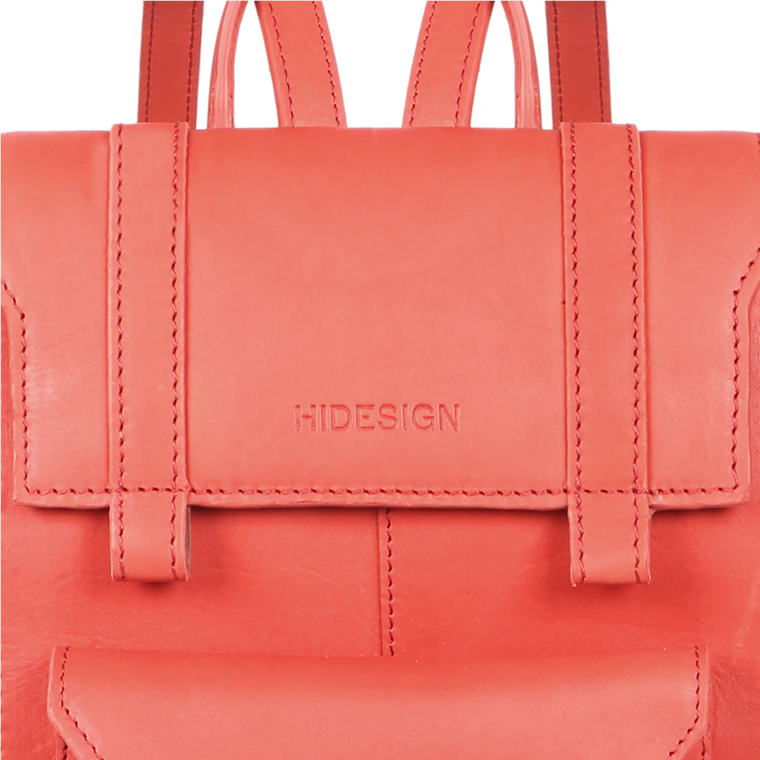 Creation - 02 Red Leather Backpack - Image 6