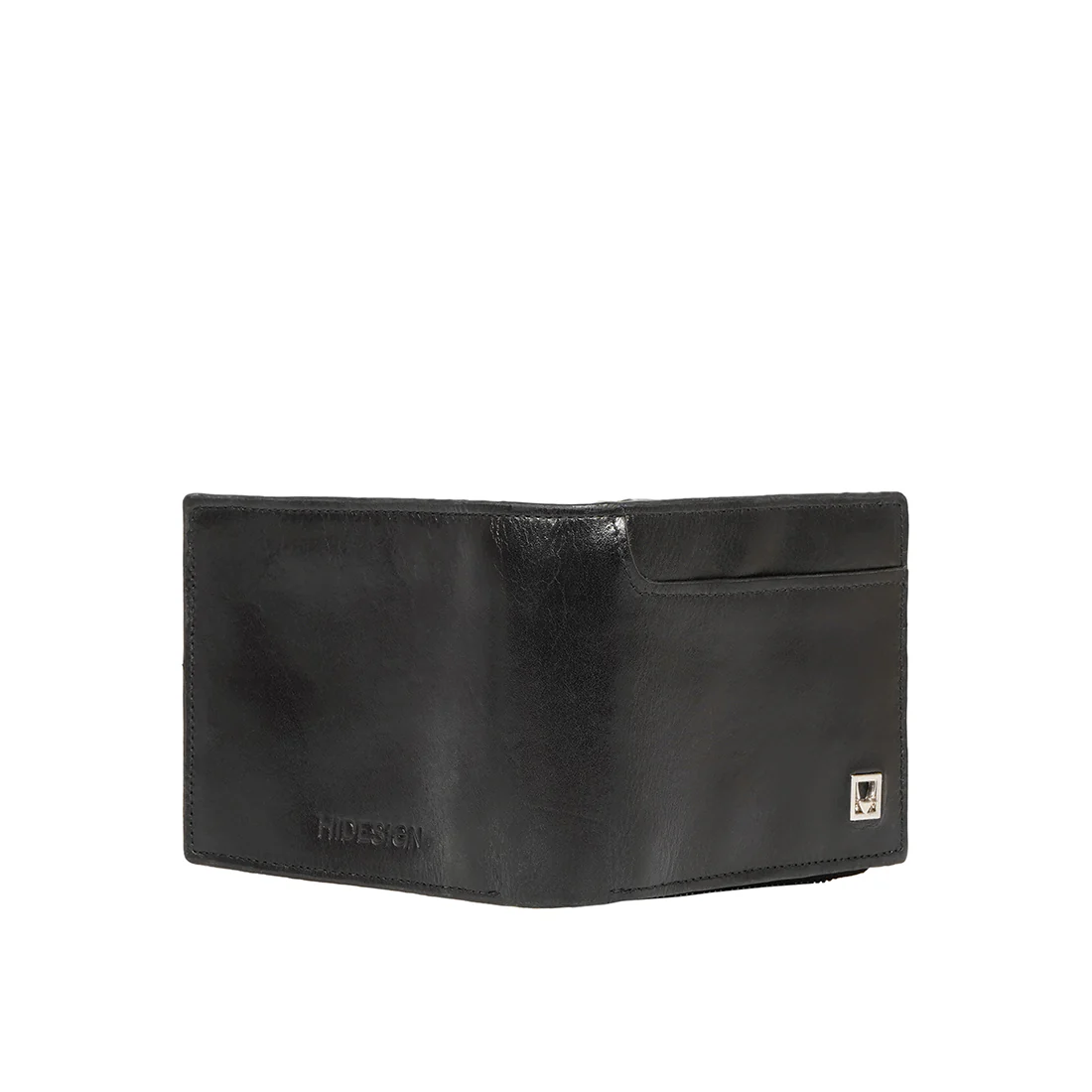 Cashmere W1 Black Leather Bi-Fold Wallet - Image 9