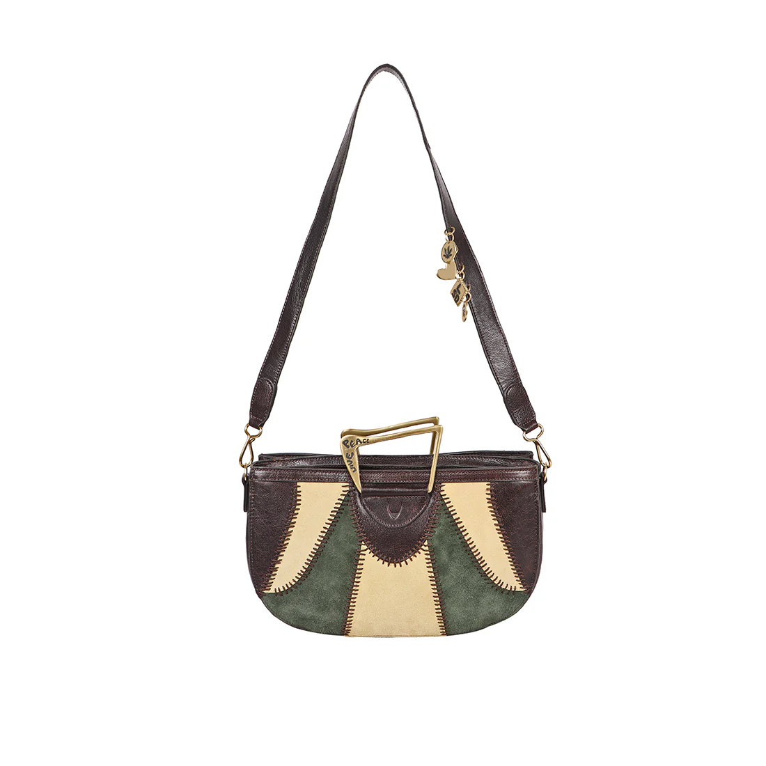 Janis 03 Brown Leather Shoulder Bag - Image 4