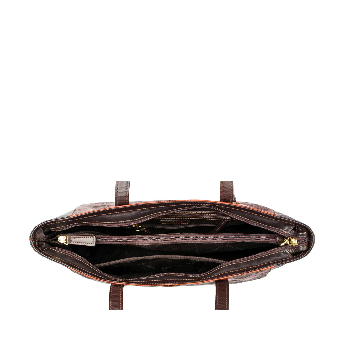 Keaton 01 Tan Leather Tote Bag - Image 6