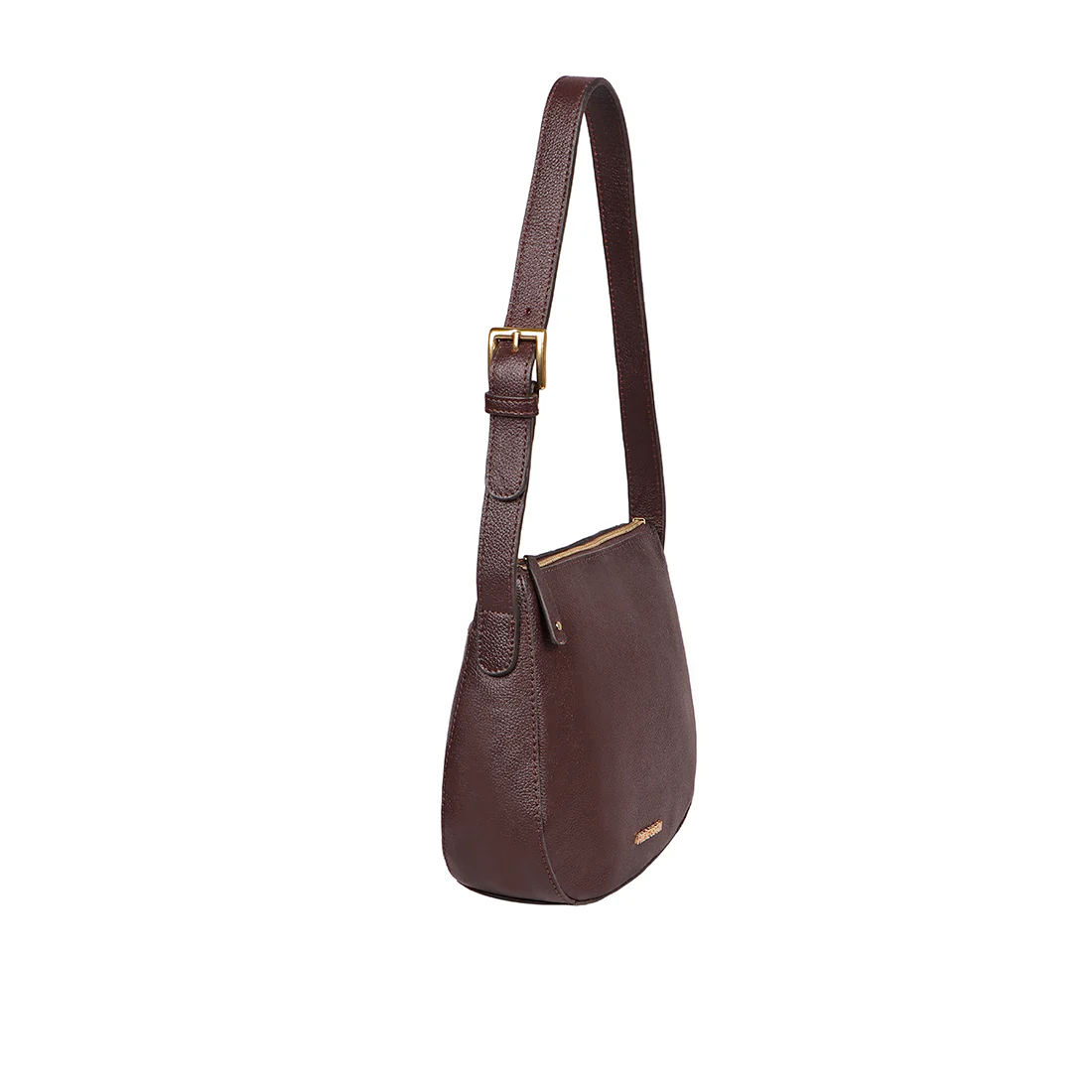 Melo 04 Brown Leather Shoulder Bag - Image 4